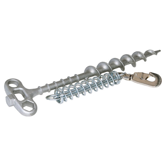 PetPeg (HP62) • 2 parts • SECOND-CHOICE • Ground anchor with shock absorber for your beloved Pet!