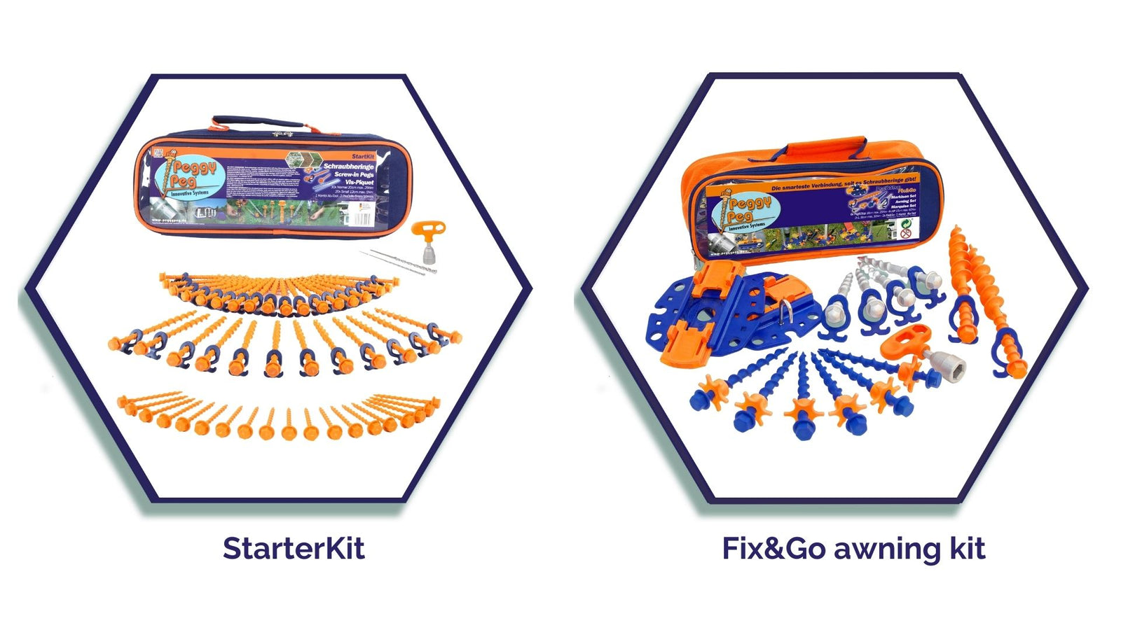 What is the difference between our Fix&Go Anchor Set and our StarterKit?