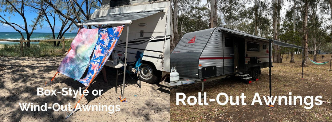 Differences Between Roll-Out Awnings and Box-Style/Wind-Out Awnings